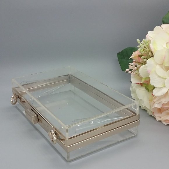 Transparent Acrylic Clutch - Picture 6 of 10